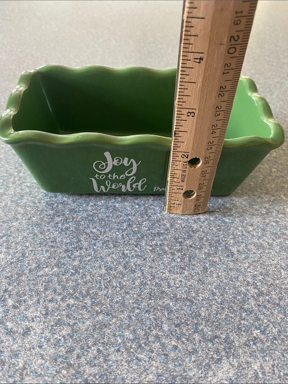 Joy To The World mini ceramic